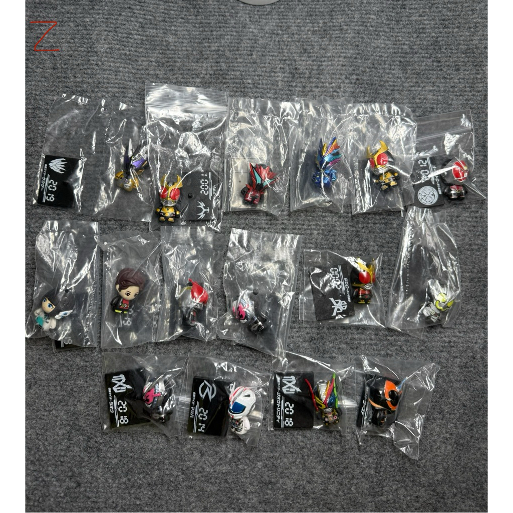 Mô hình chibi Kamen Rider - còn nguyên trong bọc - Ghost - Zio - Geat