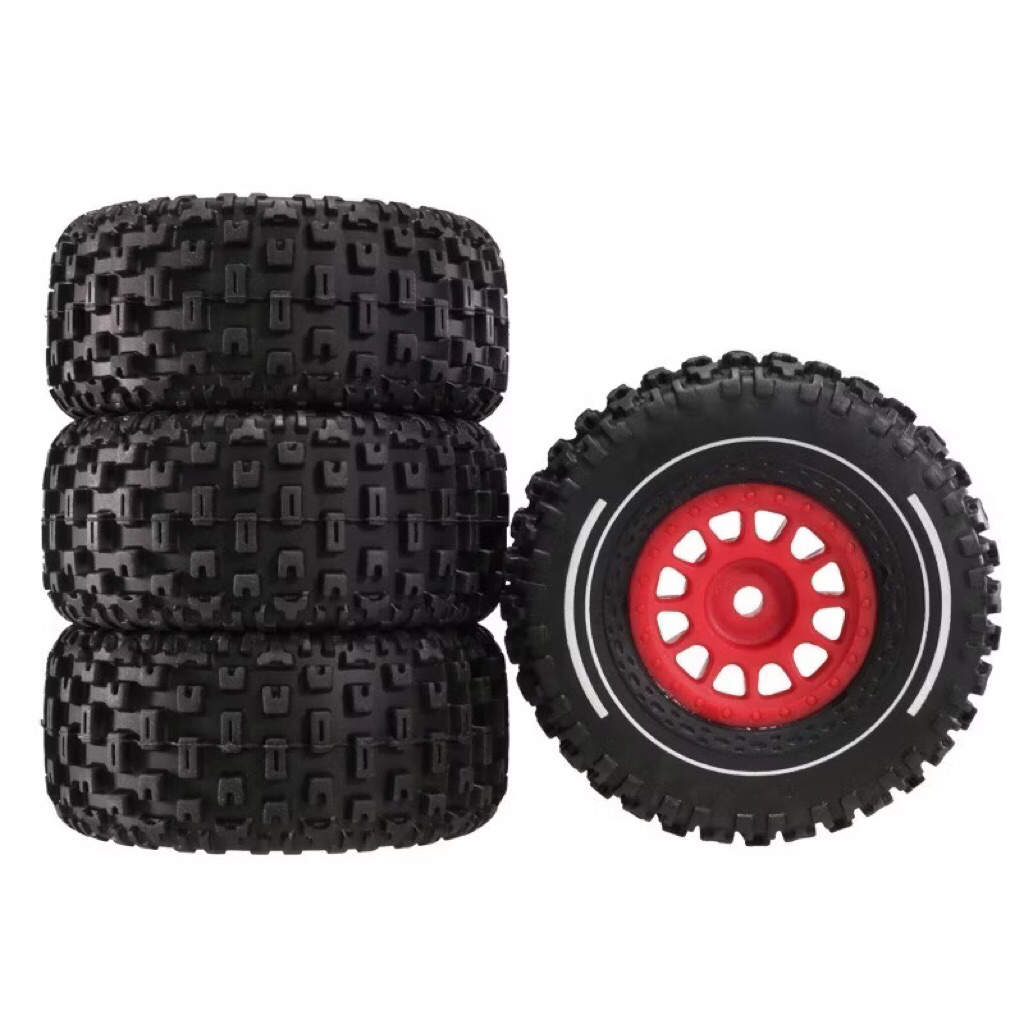 4 Lốp Cao Su 65mm 12mm 14301 14302 14303 1 / 14 MJX HYPER GO RC Xe Nâng Cấp Phần Phụ Kiện