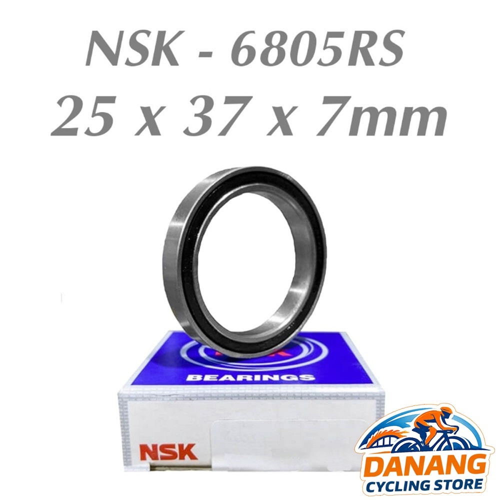 Vòng Bi Xe Đạp NSK Japan 6805 RS – Bạc Đạn Kín, Chạy Êm, Độ Bền Cao