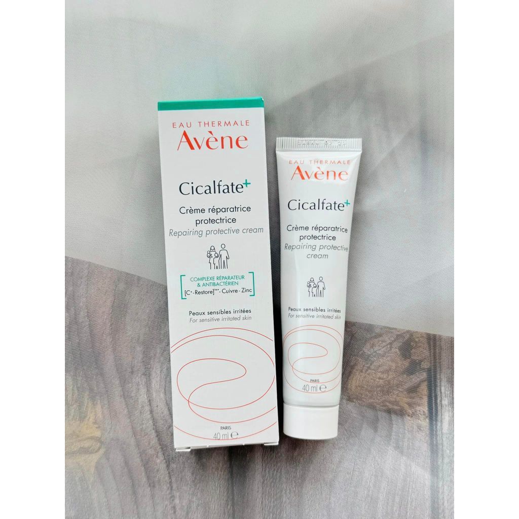 Avene Cicalfate Kem dưỡng ẩm phục hồi, làm lành sẹo và cấp ẩm cho da Avene Cicalfate Restorative Ski