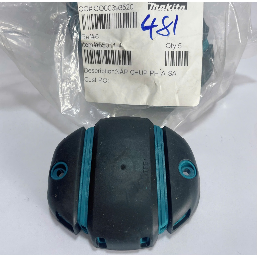 Vỏ chụp sau máy DHP481/ DDF481 Makita 455011-4