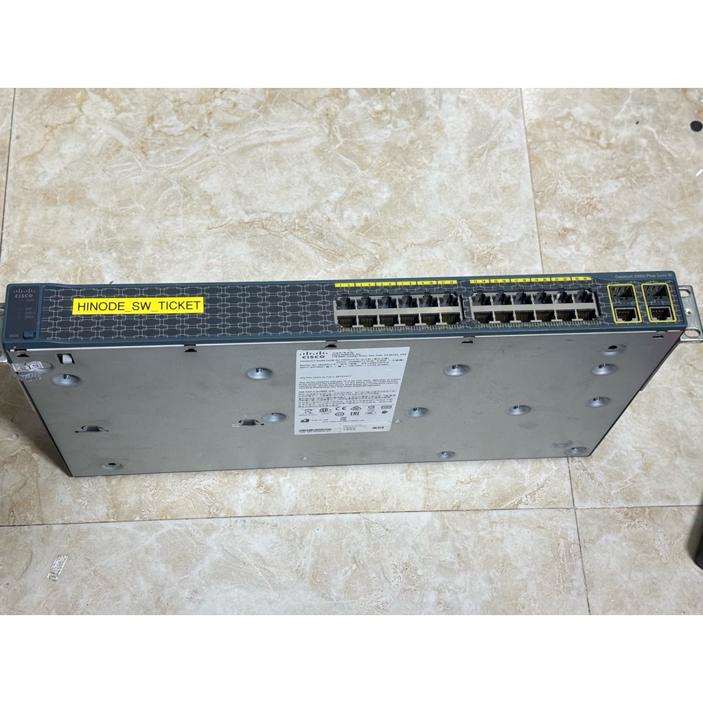(Hàng cũ) Switch CISCO Catalyst 2960 WS-C2960+24TC-S