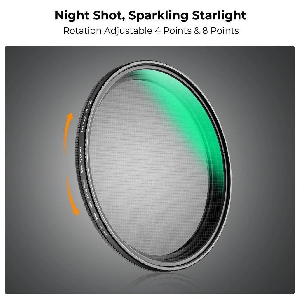 82mm Kính lọc Filter K&F Concept Nano-C HMC UV 82mm