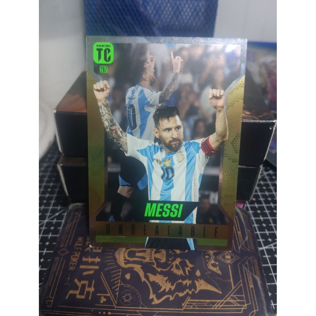 [Panini] thẻ bài Lionel Messi (Argentina)