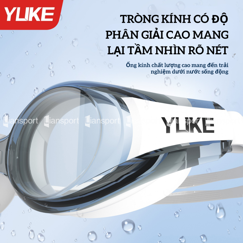 Kính bơi YUKE, kính bơi người lớn Ylike viền Silicon cao cấp CHỐNG THẤM NƯỚC SƯƠNG MÙ, ĐỘ NÉT CAO bảo vệ mắt ở dưới nước | BigBuy360 - bigbuy360.vn