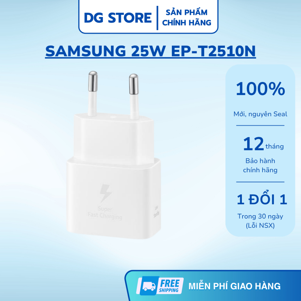 Củ Sạc Samsung 25W EP-T2510N (Không kèm cáp) - Chính Hãng