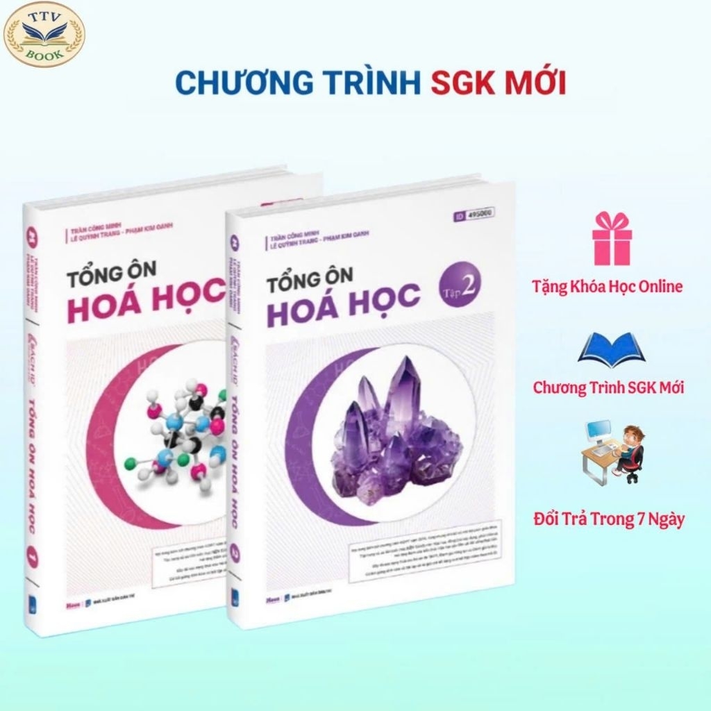 Sách ID - Tổng ôn hoá học lớp 12 - Hoá hữu cơ tập 1