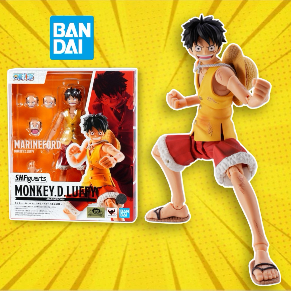 Mô hình SHF Luffy Marineford MONKEY.D.LUFFY Chính Hãng BANDAI