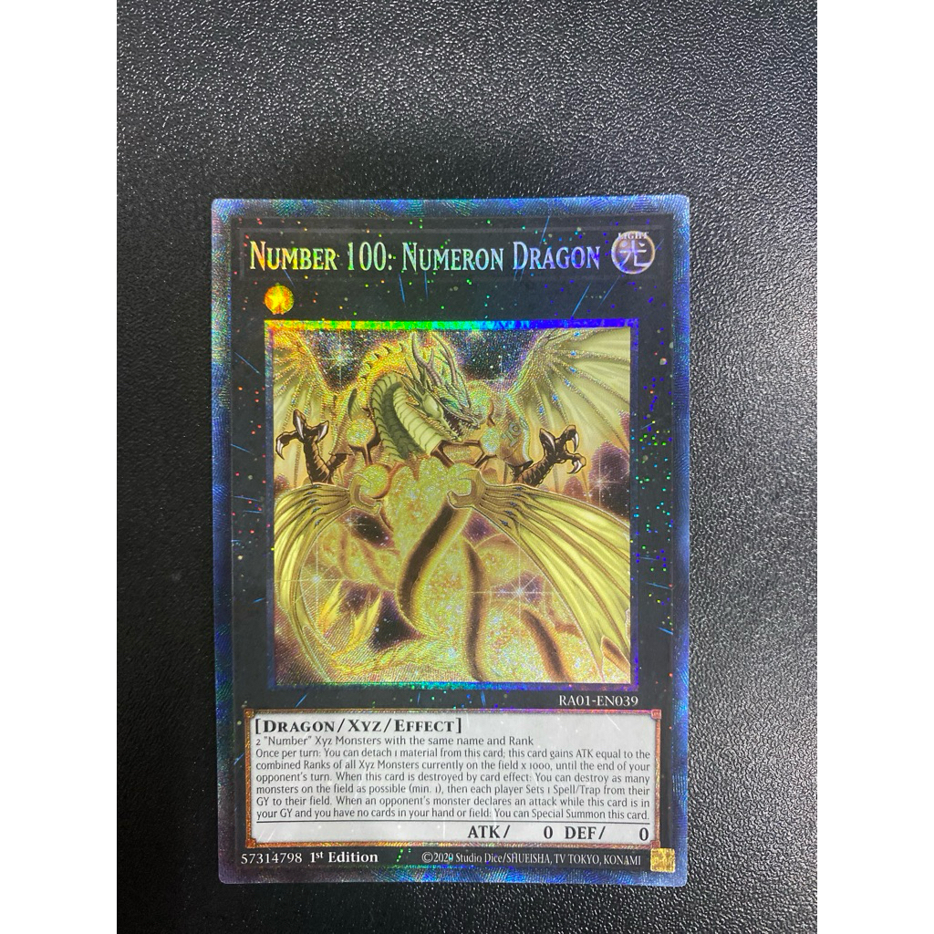 Number 100: Numeron Dragon - TCG - RA01-EN039