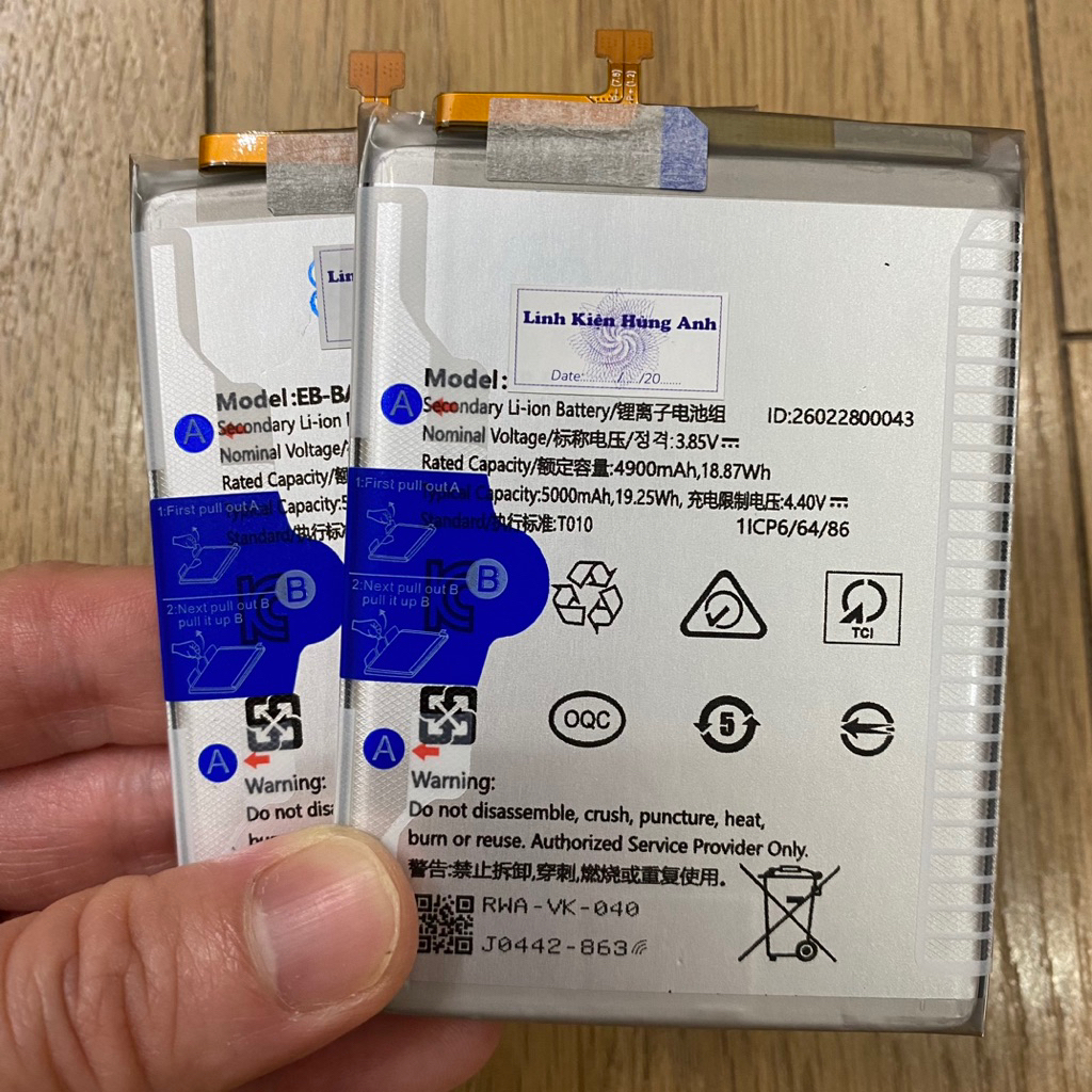 Pin Samsung A54 / A34 5G (EB-BA546ABY)