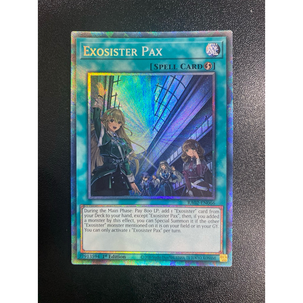 Exosister Pax - Collector TCG - RA02-EN066