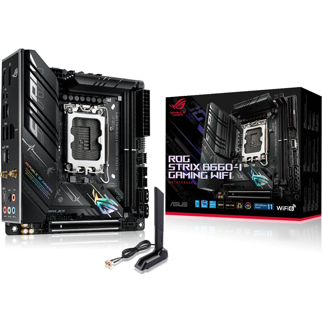 Bo mạch chủ ASUS ROG Strix B660-I Gaming WiFi D5 (LIKE NEW)