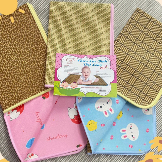 CHIẾU LỤC BÌNH , CHIẾU LÓT 4 MÙA CHO BÉ SƠ SINH