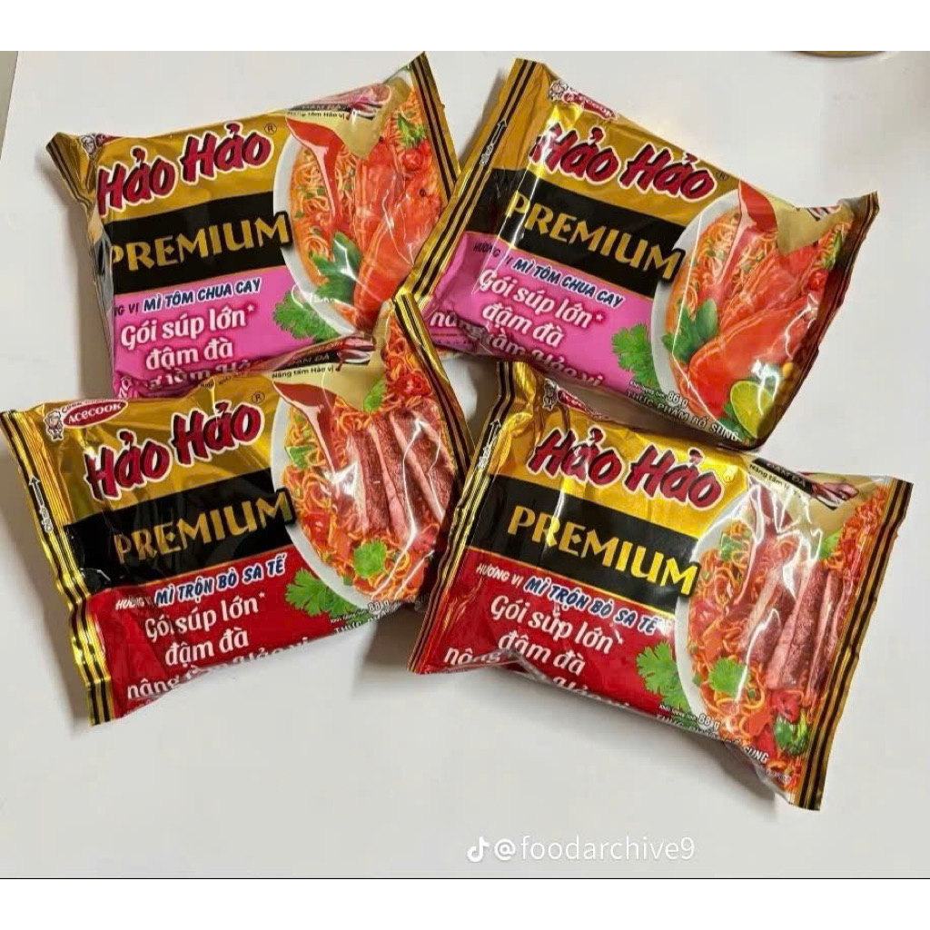combo 10 gói mì hảo hảo