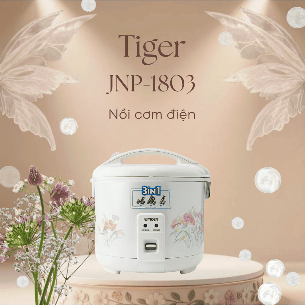 Nồi cơm điện Tiger 1.8 lít JNP-1803