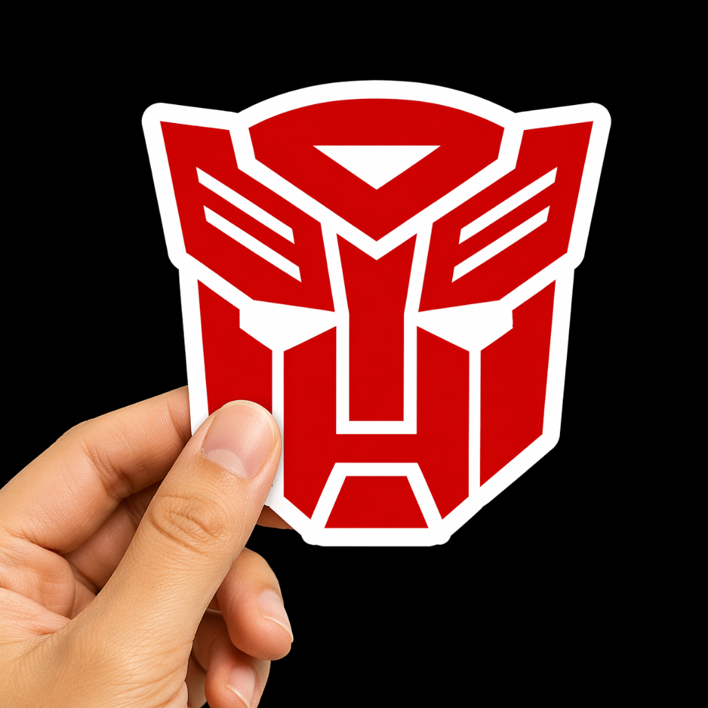 Hình dán sticker Transformers, Autobot, Decepticon, hình dán pvc, hình dán laptop