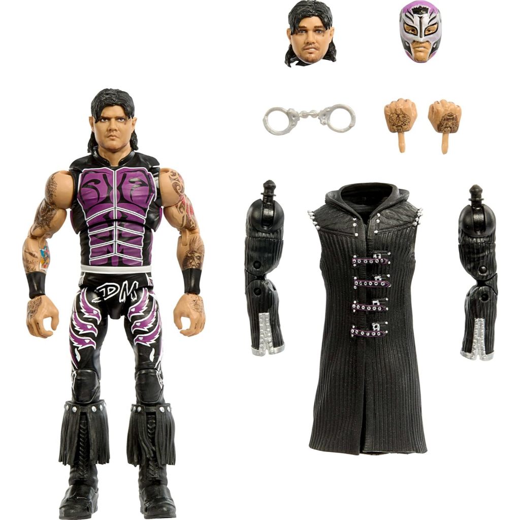 (Like New - Không Hộp - Đủ Phụ Kiện) Mô Hình WWE Dominik Mysterio - Ultimate Edition Series 23 (Có Ả