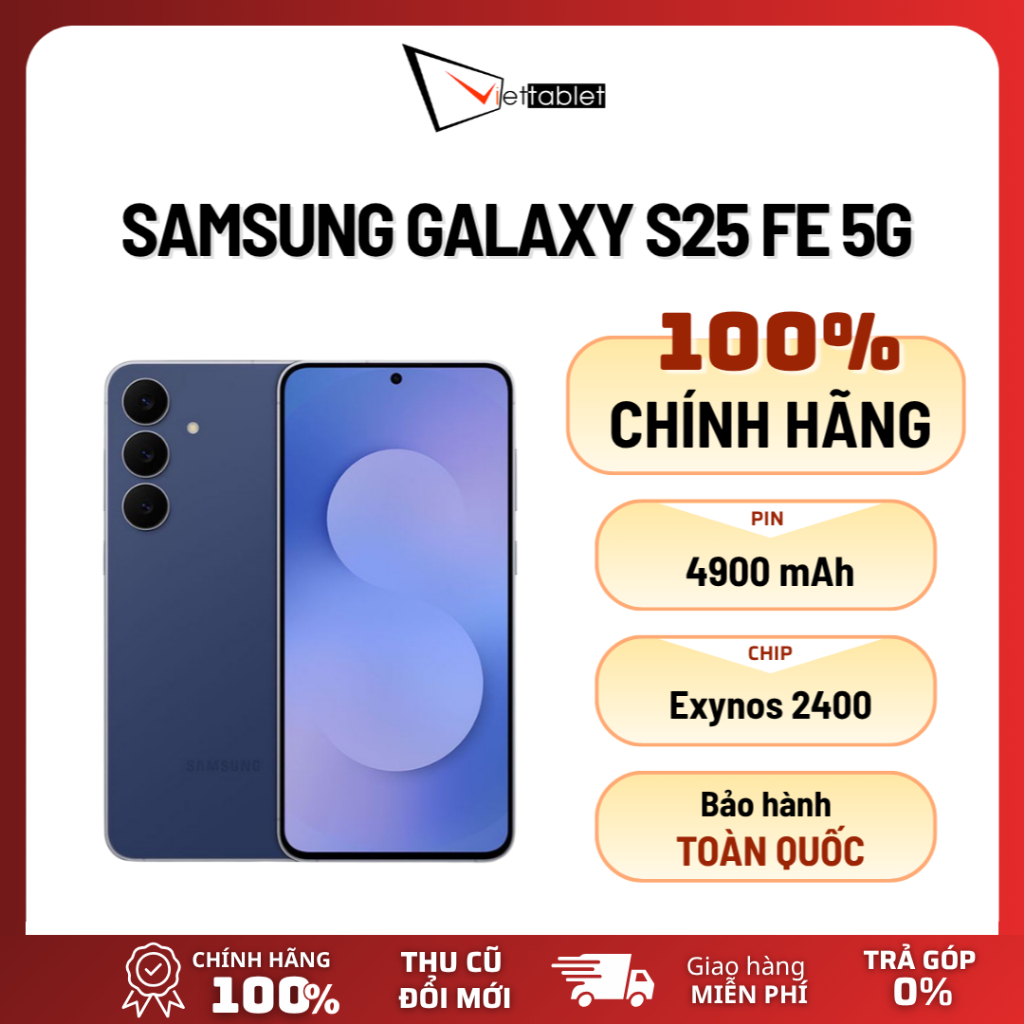 Samsung Galaxy S25 FE 5G (8GB - 128GB) - Chính Hãng Chip Exynos 2400