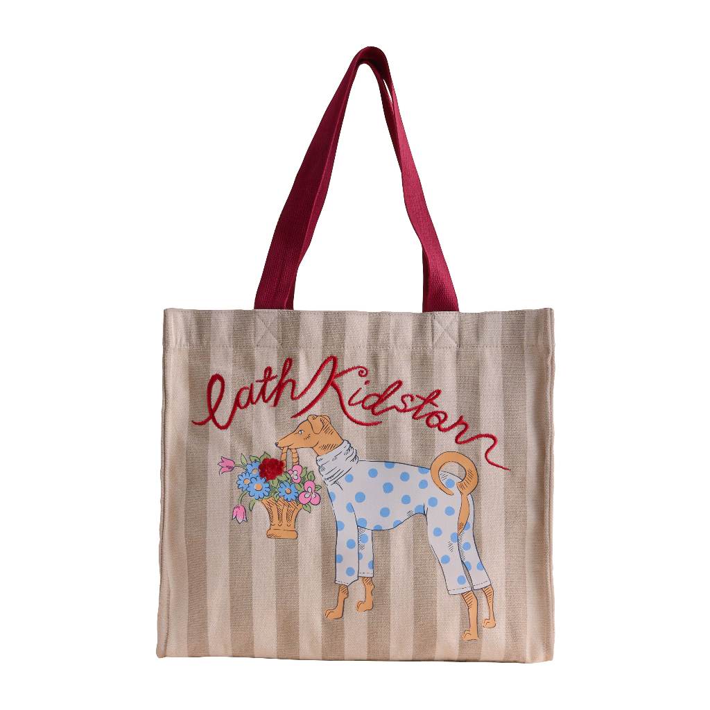 Túi Tote Cath Kidston Large East West Tote Cath Stripe - H69419