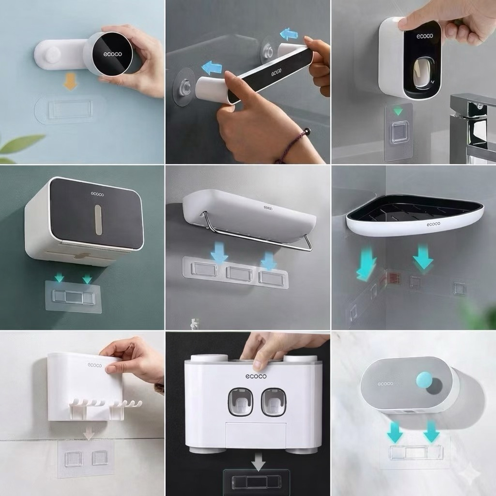 |COMBO 2 MIẾNG| Miếng dán thay thế chính hãng ECOCO, miếng dính dự phòng các sản phẩm ECOCO