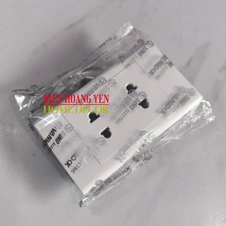 MẶT 2 Ổ CẮM 2 LỖ SINO - S18