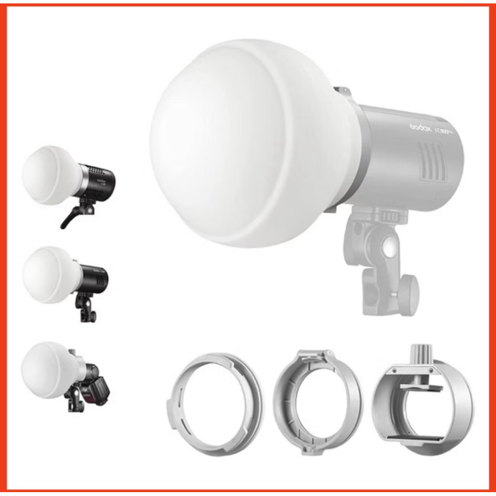 Tản Sáng Godox AK-R22 dùng cho đèn flash Speedlite V1, AD100, AD200….