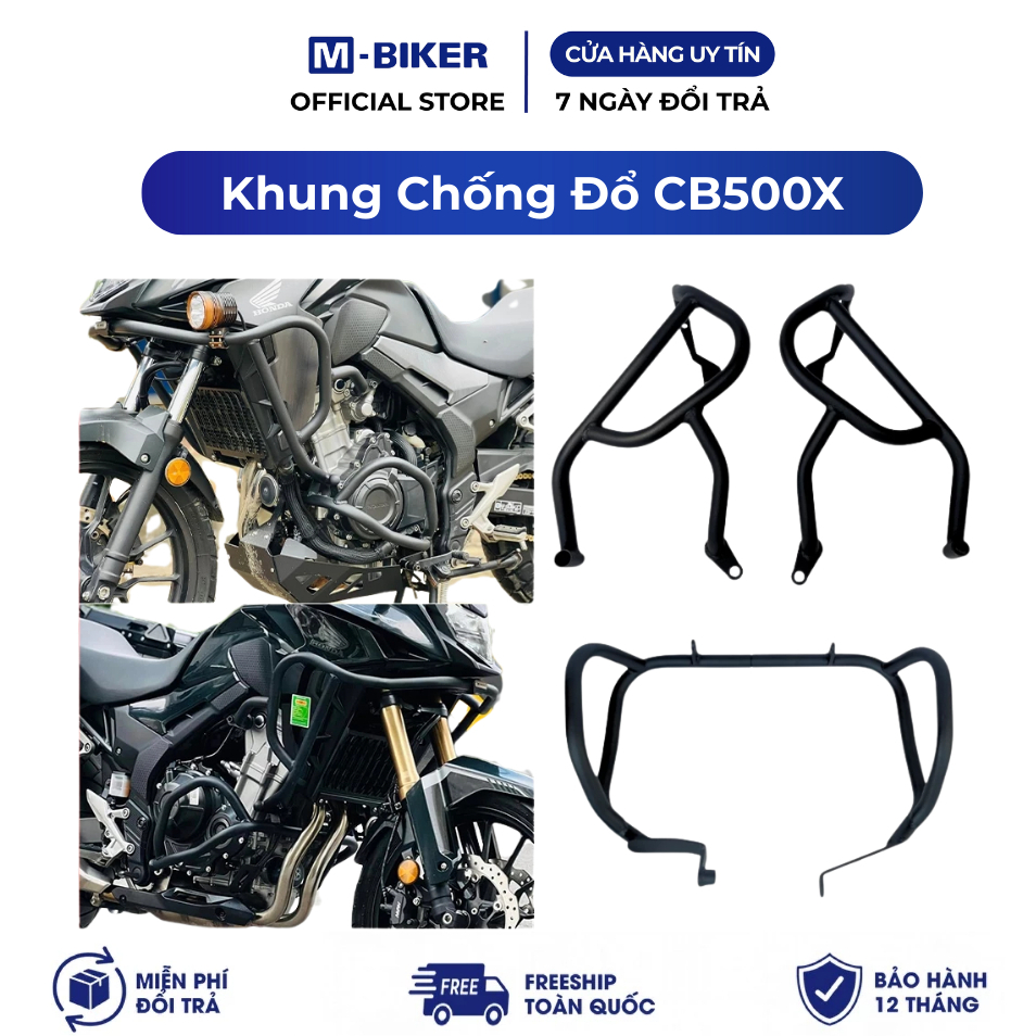 Khung Chống Đổ CB500X, chống đổ cb500x | M-Biker