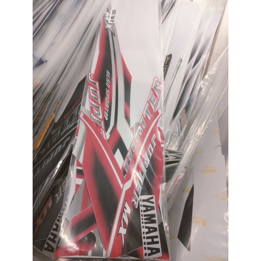 Bộ tem Jupiter MX màu đỏ đời 2006