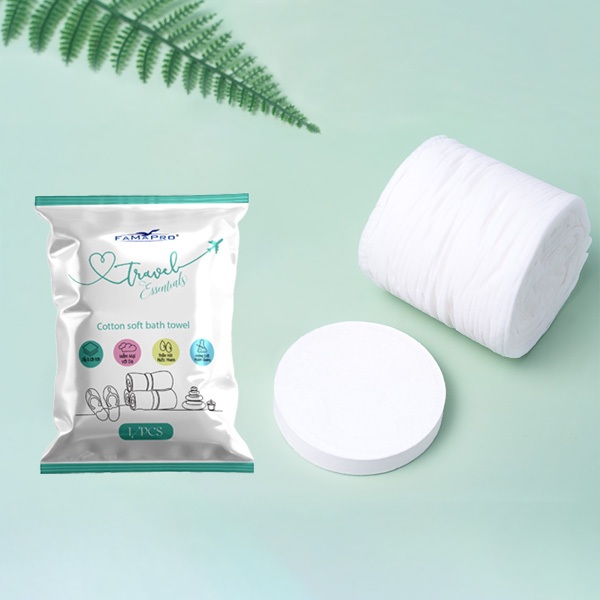 Khăn Tắm Nén Du Lịch Dùng 1 Lần Travel Famapro Cotton Soft Bath Towel 70x140cm - Du lịch Quy Nhơn | BigBuy360 - bigbuy360.vn