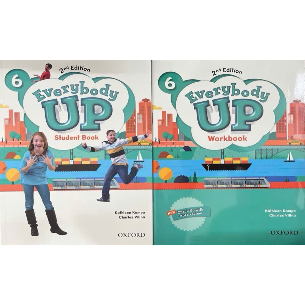 Sách Everybody Up 6 - bài học + bài tập (2 cuốn)