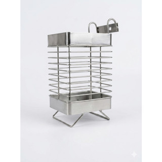 Ống đựng đũa 1 ngăn chất liệu inox bền đẹp