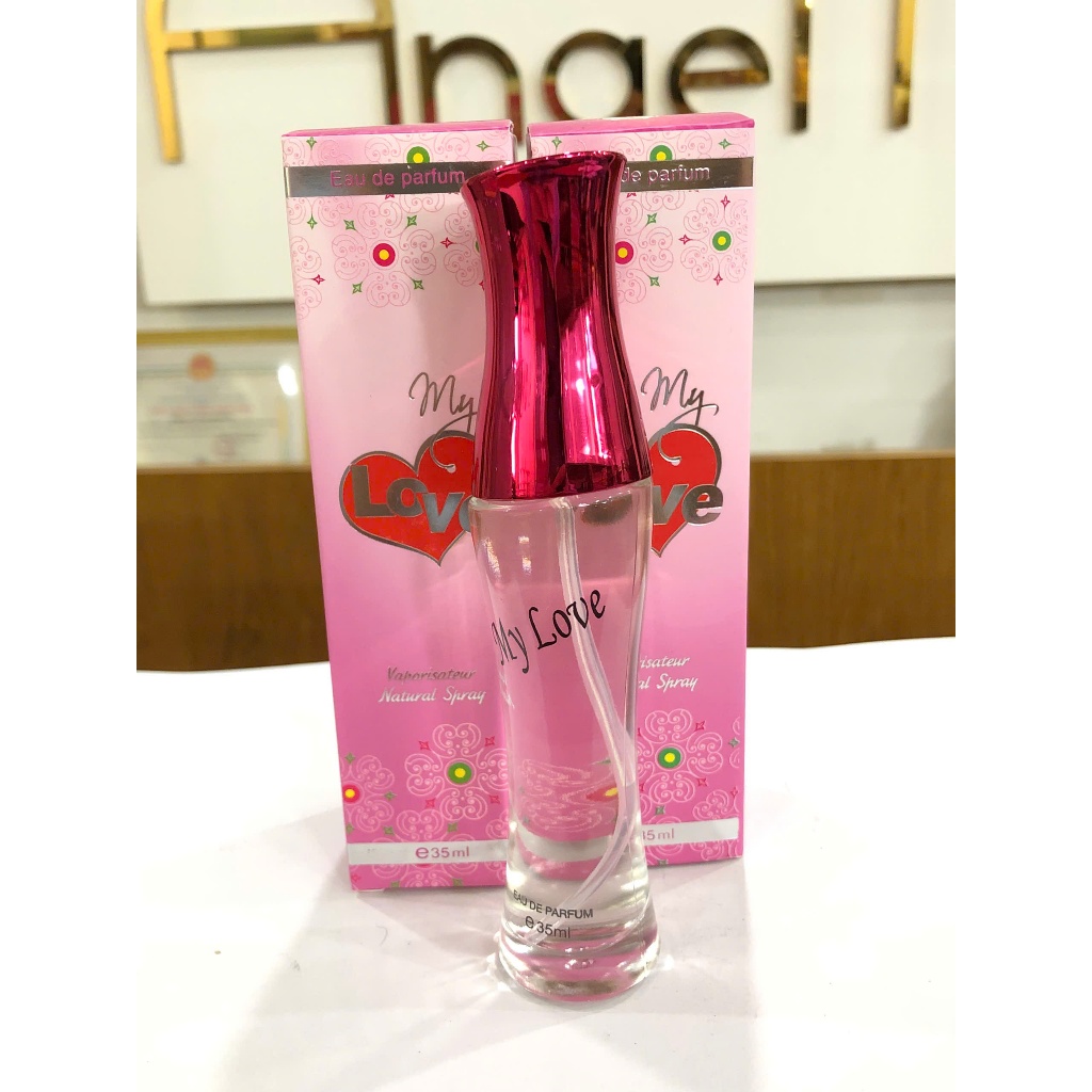 QUANG ĐỨC - NƯỚC HOA MYLOVE HỒNG - 35ML