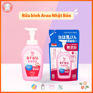 Nước rửa bình arau nhật chai 500ml/túi 450ml