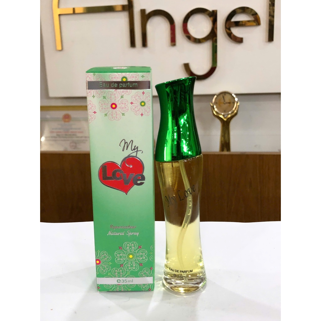 QUANG ĐỨC - NƯỚC HOA MYLOVE XANH LÁ - 35ML