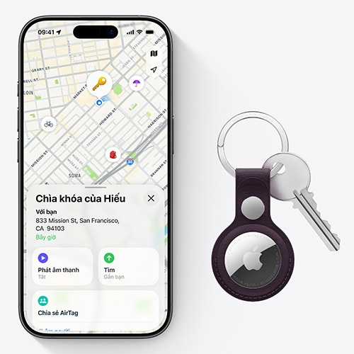 Thiết bị định vị Apple AirTag 2 Chính hãng VN/A