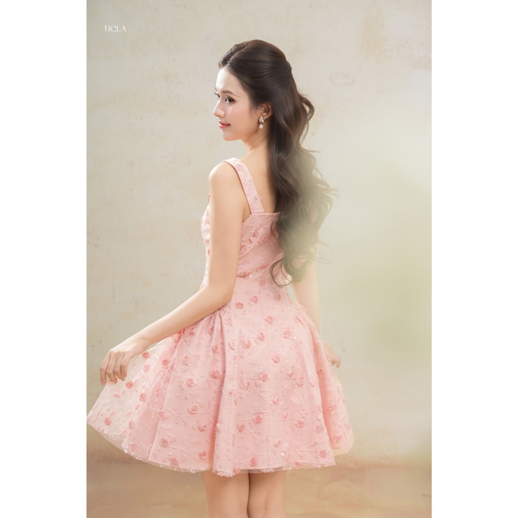 TIELA Đầm váy hoa dáng ngắn - Rose Dress | BigBuy360 - bigbuy360.vn