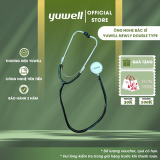 Ống nghe Y tế Yuwell Newly Double Type Chuyên Dùng Nghe Huyết Áp, Nhịp Tim-Bảo Hành Chính Hãng 2 năm