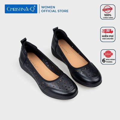 Giày Cao Gót Bít Mũi Đế Xuồng CHRISTINA-Q GBX053I