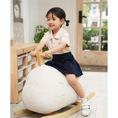 Chân váy bé YODY, chân váy bé gái xếp li thắt nơ màu đen TRA - GCSK26S004