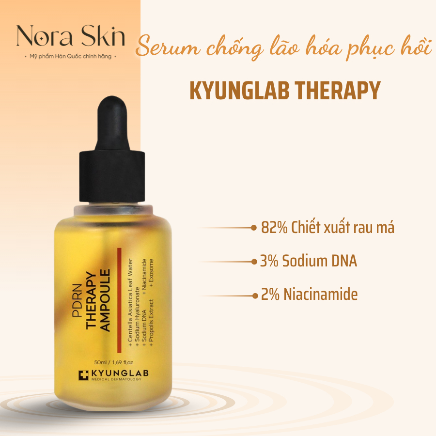 Serum KyungLab PDRN Therapy Ampoule chống lão hoá phục hồi da 50ml