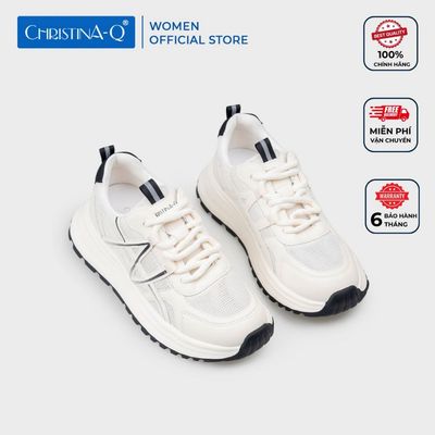 Giày sneaker nữ đế bằng ChristinA-Q TTU155I