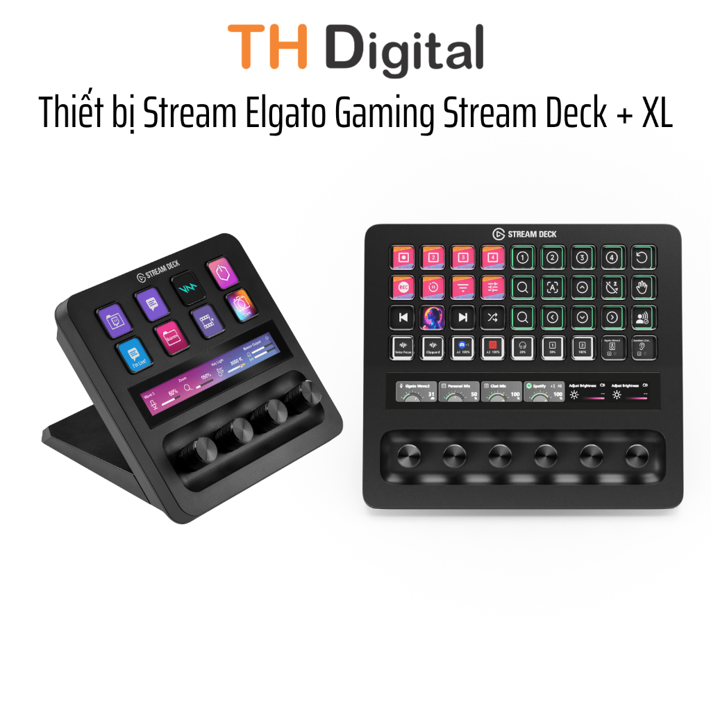 Thiết bị Stream Elgato Gaming Stream Deck + XL 8-36 Phím Lập Trình - Hàng chính hãng