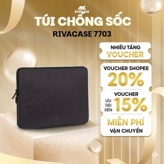 Túi chống sốc laptop rivacase 7703 13.3 - 14 inch – nhẹ, gọn, bảo vệ laptop hiệu quả khi di chuyển