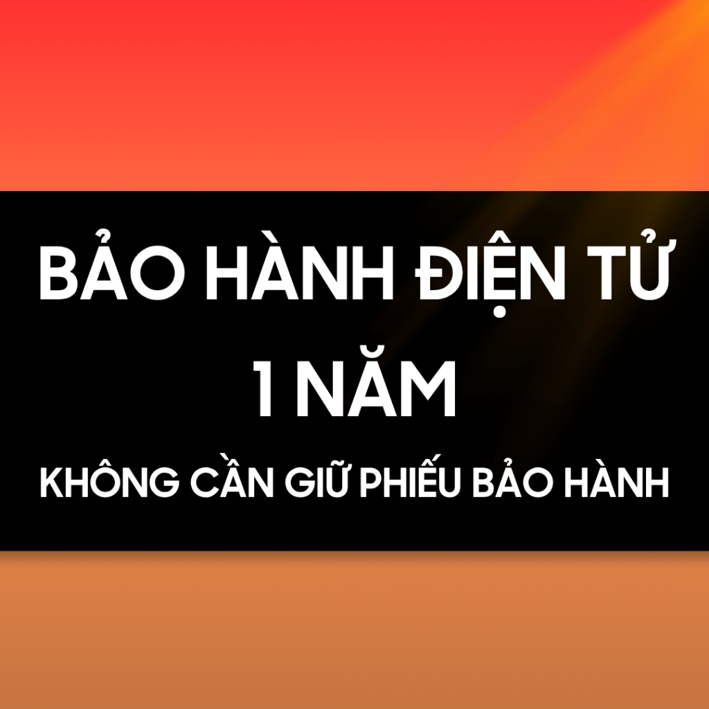 Thẻ Bảo Hành Điện Tử Online 12 Tháng 1 Đổi 1