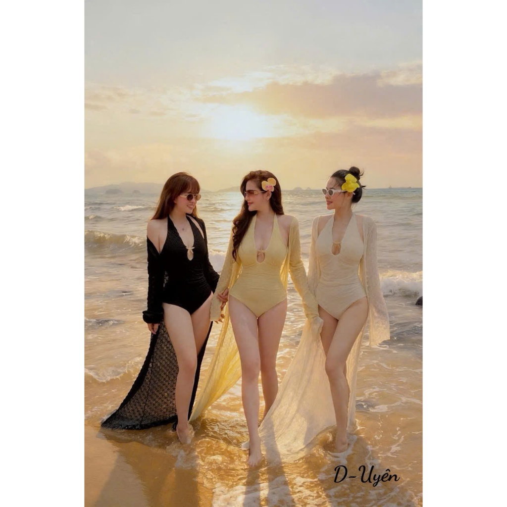 Set Đồ Nữ Đẹp, Outfit Nữ Thời Trang, Set Quần Áo Nữ Dễ Mặc bộ đò ren đi biển hàng cao cấp siêu xinh qq386 | BigBuy360 - bigbuy360.vn