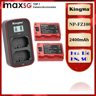 PIN SẠC ĐÔI KINGMA CHO SONY NP-FZ100 2400mAh