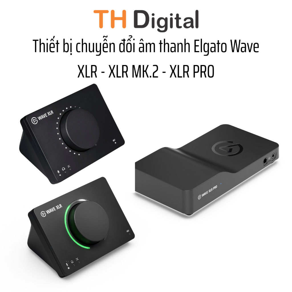 Thiết bị chuyễn đổi âm thanh Elgato Wave XLR MK.2 - XLR PRO 10MAG9901 10MAN9901 - Hàng chính hãng