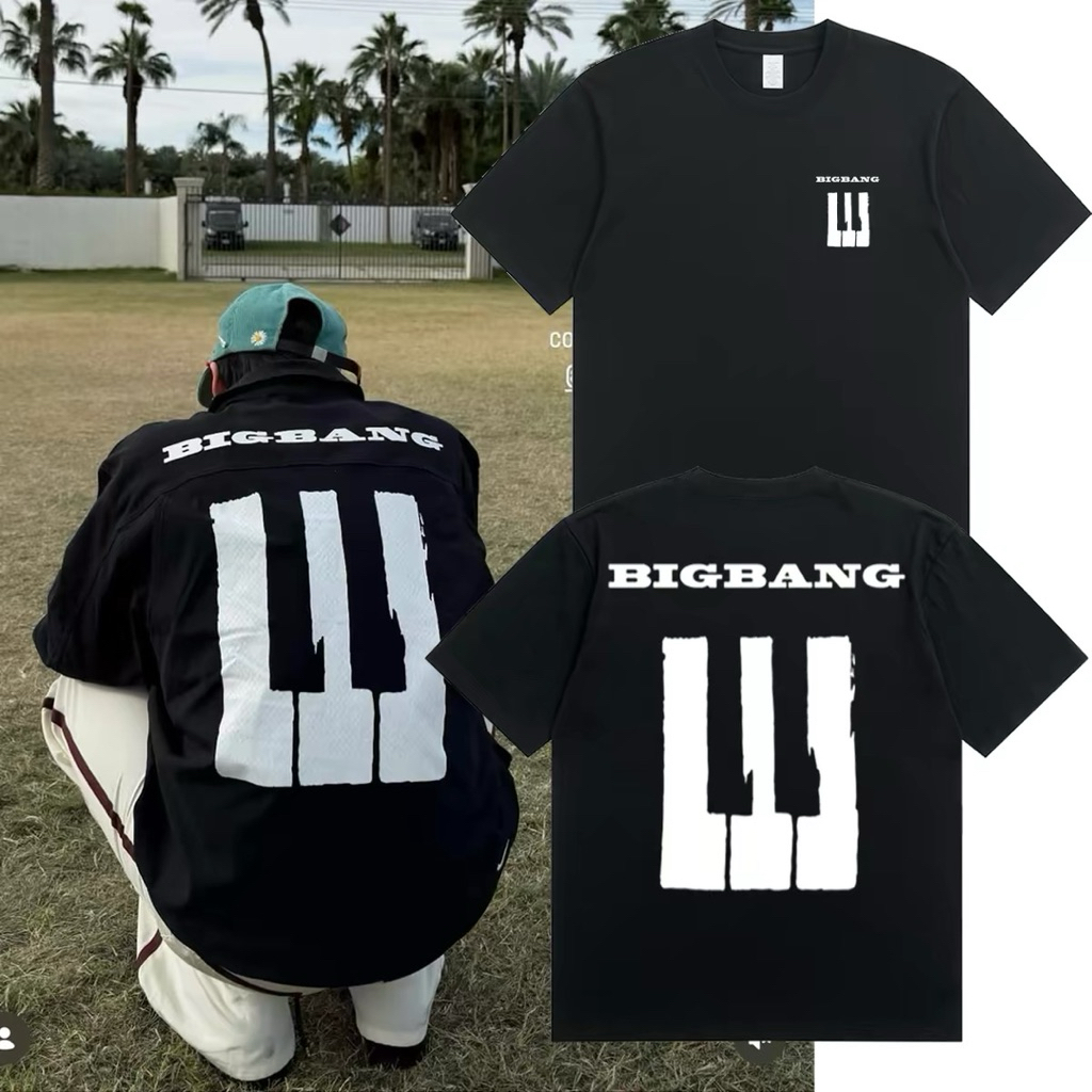 Áo Thun BIGBANG phím đàn GDRAGON ( hàng oder )