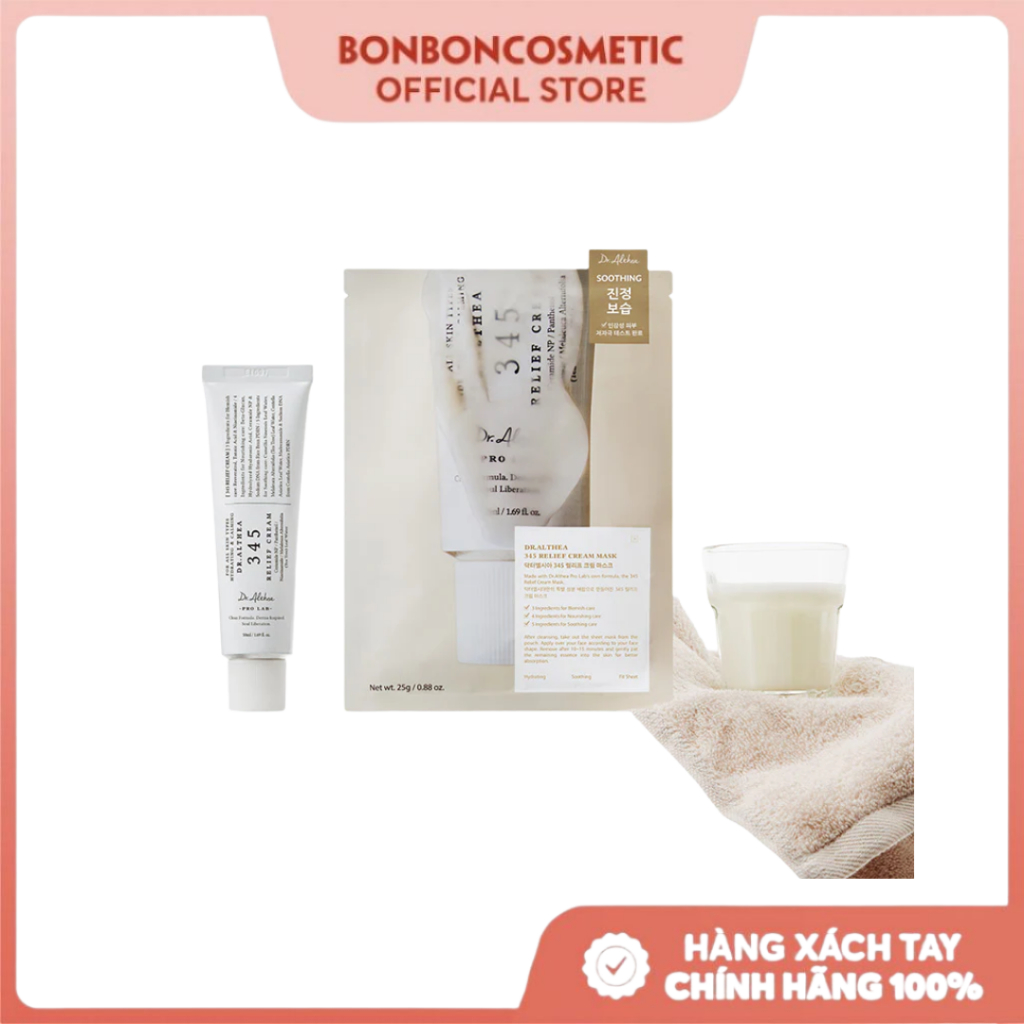 Mặt nạ Dr. Althea 345 Relief Cream Mask