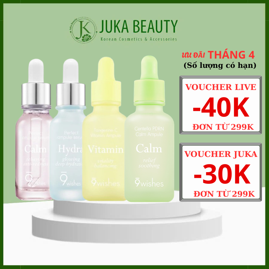 Tinh chất dưỡng da 9Wishes Ampule Serum